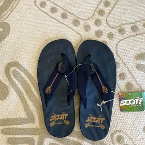 Scott Hawaiian Slippers SZ 5 (Flip Flops)
